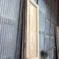 Antique French Double Doors (40x97.5) European Doors, Raised Panel Doors A398