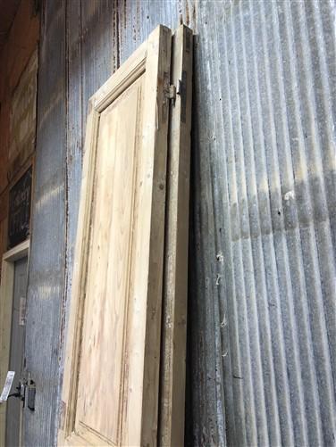 Antique French Double Doors (40x97.5) European Doors, Raised Panel Doors A398