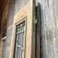 Antique French Double Doors (42x90) Iron Wood Doors, European Doors D222