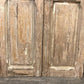 Antique French Double Doors (40x96.5) Iron Wood Doors, European Doors D247