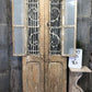 Antique French Double Doors (40x96.5) Iron Wood Doors, European Doors D247