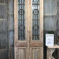 Antique French Double Doors (42.5x105.5) WIron Wood Doors, European Doors D254