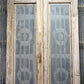 Antique French Double Doors (42.5x105.5) WIron Wood Doors, European Doors D254