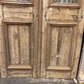 Antique French Double Doors (47x99.5) Iron Wood Doors, European Doors D213