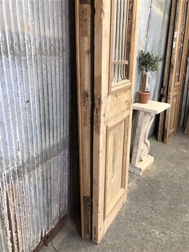 Antique French Double Doors (47x99.5) Iron Wood Doors, European Doors D213