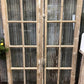 Antique French Double Doors (44x79) 10 Pane Glass Doors, European Doors G49