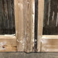 Antique French Double Doors (44x79) 10 Pane Glass Doors, European Doors G49