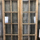 Antique French Double Doors (44x79) 10 Pane Glass Doors, European Doors G49