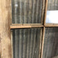 Antique French Double Doors (44x79) 10 Pane Glass Doors, European Doors G49