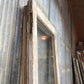 Antique French Double Doors (49x91) 3 Pane Glass Doors, European Doors G85