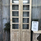 Antique French Double Doors (38x92.5) 5 Pane Glass Doors, European Doors G99