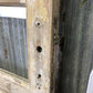 Antique French Single Door (32.75x83) 8 Pane Glass Door, European Door H109