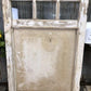 Antique French Single Door (37x87) 15 Pane Glass Door, European Door H91