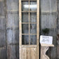 Antique French Single Door (28x94) 8 Pane Glass European Door H133