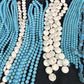 Turquoise Beads, Jewelers Lot, Jewelry Making Artistic Craft Blue Beads D,