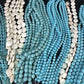 Turquoise Beads, Jewelers Lot, Jewelry Making Artistic Craft Blue Beads D,