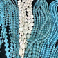 Turquoise Beads, Jewelers Lot, Jewelry Making Artistic Craft Blue Beads D,