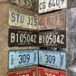 Set of 50 License Plates Lot, Vintage Automobile Car Truck Tags JZ,