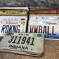 Set of 50 License Plates Lot, Vintage Automobile Car Truck Tags KB,