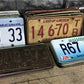 Set of 50 License Plates Lot, Vintage Automobile Car Truck Tags KC,