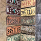 Set of 50 License Plates Lot, Vintage Automobile Car Truck Tags KC,