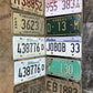 Set of 50 License Plates Lot, Vintage Automobile Car Truck Tags KC,