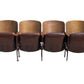 4 Padded Folding Theater Seats, Auditorium Theatre Seat, Entryway Bench A39