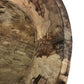 Large Round Wood Bowl, Rustic Farmhouse Table Decor, Carved Wood Bread Bowl D,
