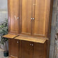 Vintage French Kitchen Pantry Cabinet, Store Counter, Storage Display Cabinet, A