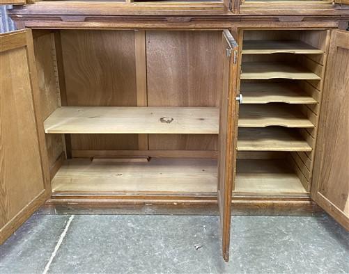 Vintage French Kitchen Pantry Cabinet, Store Counter, Storage Display Cabinet, B