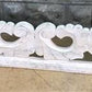 White Wood Fretwork Decorative Panel, Architectural Decor, Rustic Farmhouse A,