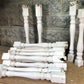 16 Balusters White Wood Architectural Salvage Spindles Porch Post House Trim D,