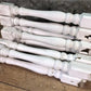 16 Balusters White Wood Architectural Salvage Spindles Porch Post House Trim D,