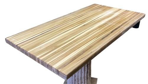 Cutting Board Table Top, Butcher Block, Kitchen Island Table Top, Rectangular, B