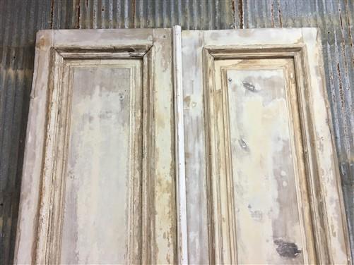 Antique French Double Doors (43.5x97.5) European Thick Molding Doors B101