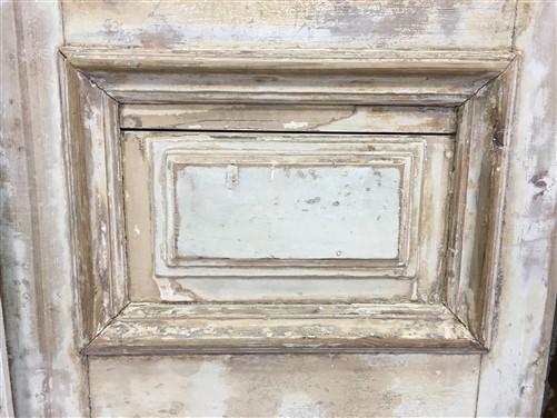 Antique French Double Doors (43.5x97.5) European Thick Molding Doors B101