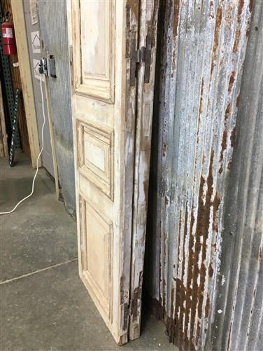 Antique French Double Doors (43.5x97.5) European Thick Molding Doors B101