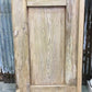 Antique French Single Door (20x88) Wood Iron Door, Single European Door D261