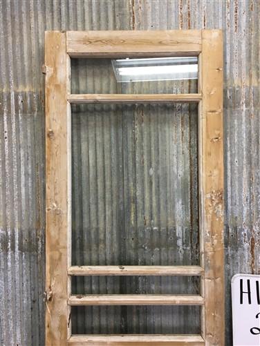 Antique French Single Door (27x85) 4 Pane Glass European Door H155