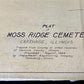 1946 Moss Ridge Cemetery Carthage, IL Plat Map, Hancock County History Plat Map