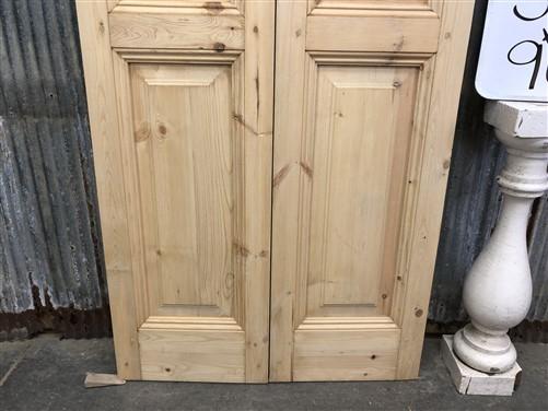 French Double Doors (32x96.5) European Styled Doors, Raised Panel Doors N55