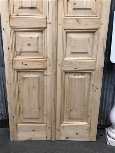 French Double Doors (32x81) Raised Panel Doors, European Styled Doors N163