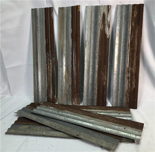 12 Tin Sheet Pieces, Art Craft Accent Tin, Decorative, Backsplash, Reclaimed C,