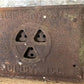 Excelsior Stove Mfg Quincy IL Cast Iron Door Only, Vintage Woodstove Part Sign A
