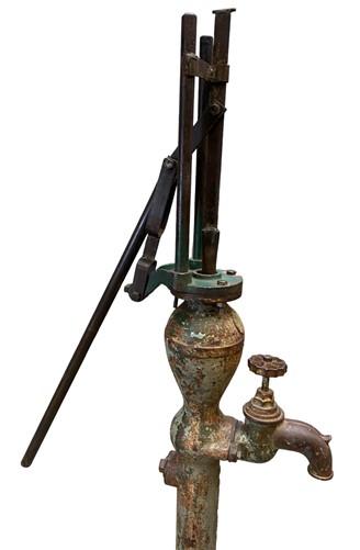 Well Water Pump, Cast Iron Cistern, Windmill Pitcher Pump, Patel Foundry, GJ