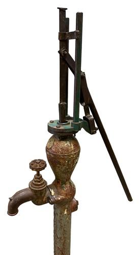 Well Water Pump, Cast Iron Cistern, Windmill Pitcher Pump, Patel Foundry, GJ