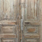 Antique French Double Doors (40x90) European Doors, Raised Panel Doors A448