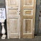 Antique French Double Doors (41x99) Raised Panel Doors, European Doors A461