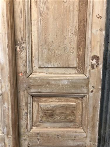 Antique French Double Doors (39x95.5) Raised Panel Doors, European Doors A460