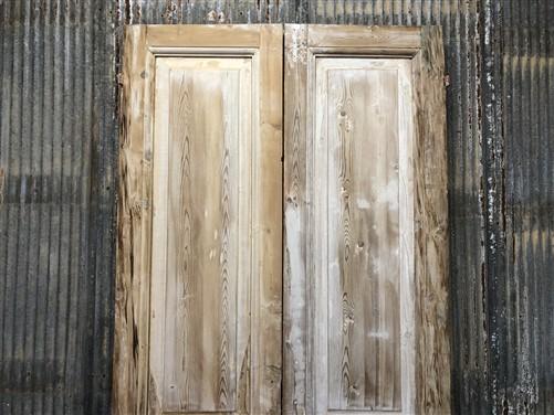 Antique French Double Doors (39x95.5) Raised Panel Doors, European Doors A460